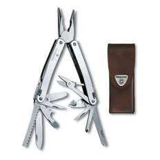 Victorinox SWISSTOOL SPIRIT X multi tool 24 function with leather pouch