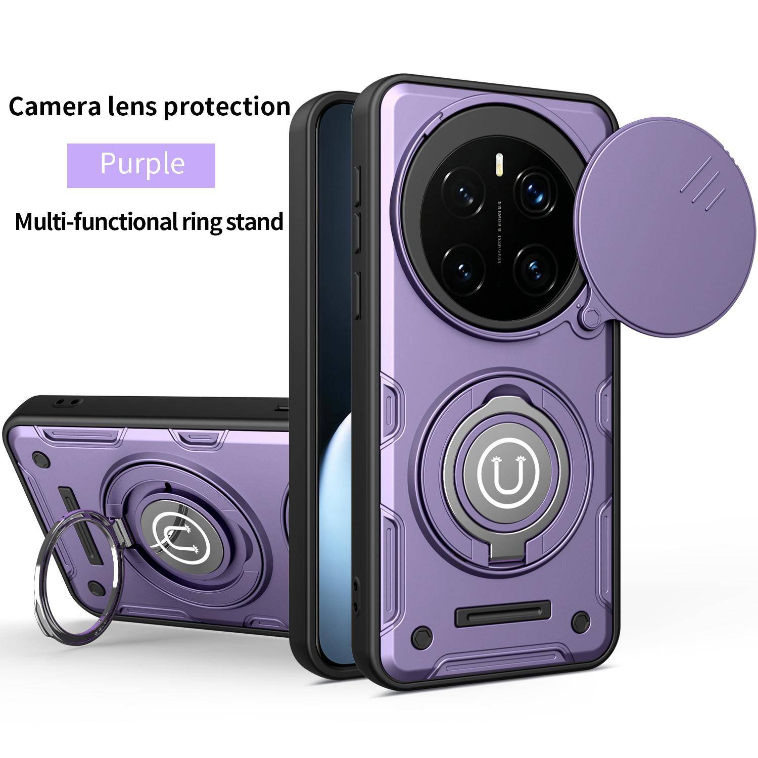För Honor Magic7 Pro Fodral Honor Magic 7 Pro Skydd Magnetiskt Pansar Stötsäkert Ringhållare Fodral Magsafe Trådlös Laddning Telefonfodral