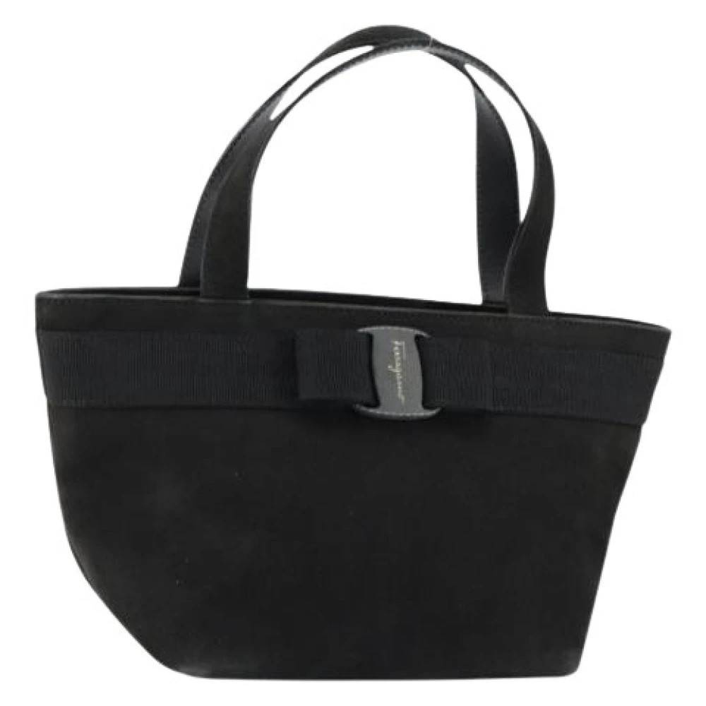 Salvatore Ferragamo Pre-owned Pre-owned Mini Taske - Vintage - Dame - Sort - ONE SIZE -