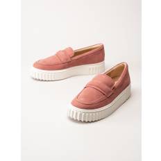 Clarks - Mayhill Cove - Rosa lågskor i nubuck storlek 6 - Dust Rose (6)