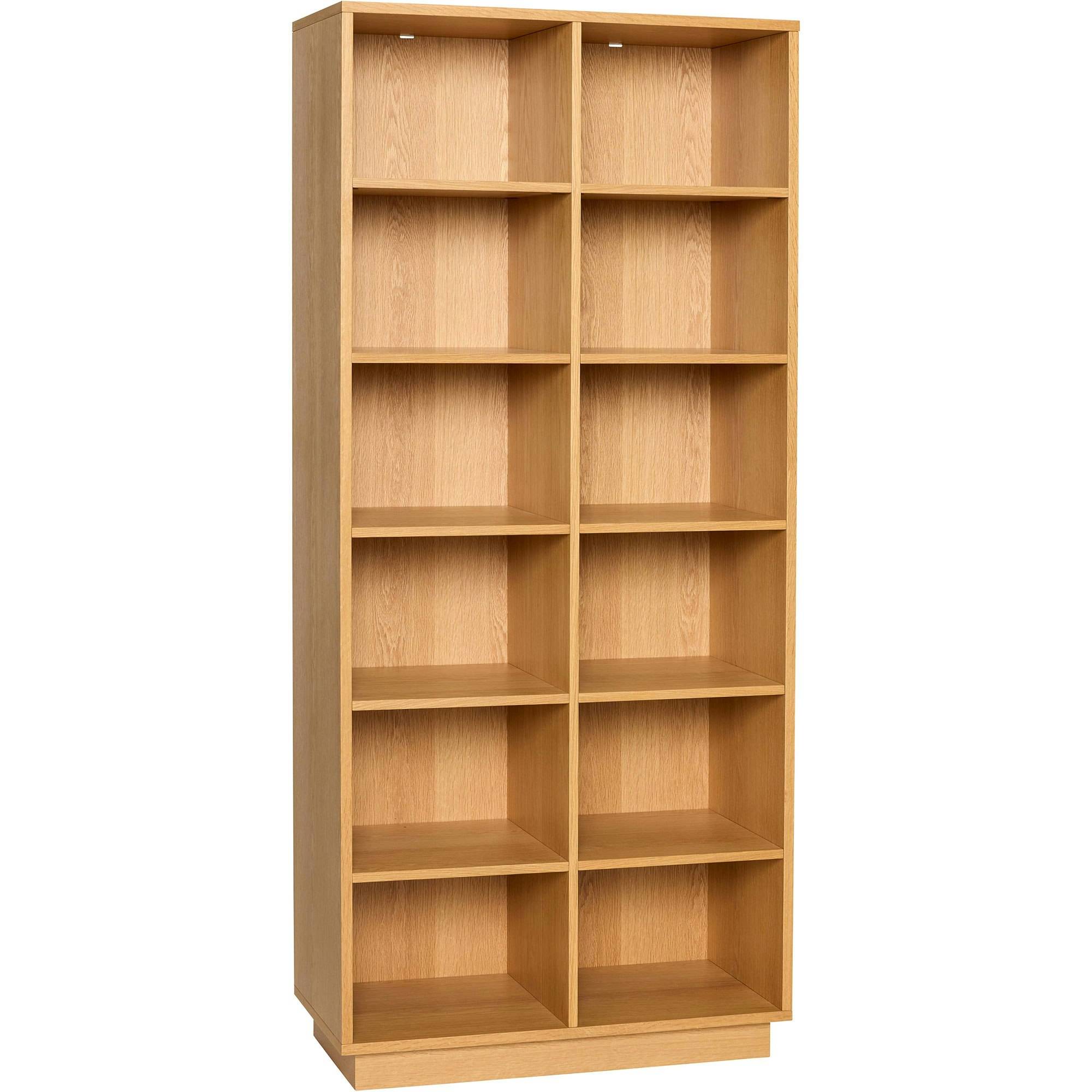 Hübsch Disco Hylla Stor Natur - Bokhyllor Mdf Natural - 422101