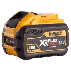 DCB547-XJ 18/54 Volt XR Flexvolt Convertible Battery Pack, 1 x 9.0Ah Batteries