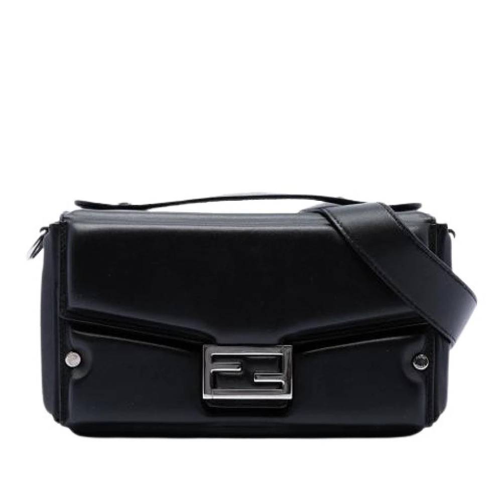 Fendi Vintage Pre-owned Vintage Satchel - Vintage - Dame - Sort - ONE SIZE - Uld
