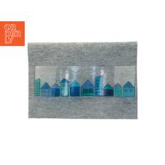 Fuset Glas Huse, dekoration (str. 38 x 11 cm)