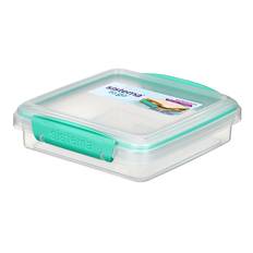 Sistema Matlåda - Sandwich Box To Go - 450 ml - Turkos - Sistema - One Size - Matlåda