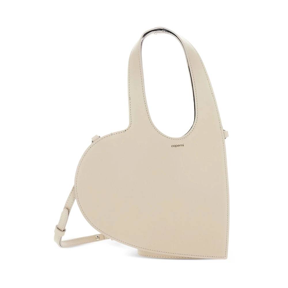 Coperni Heart Tote - Tasker - Dame - Beige - ONE SIZE - Læder