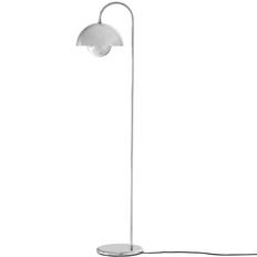 &Tradition Flowerpot Vp12 Gulvlampe Chrome-plated - Gulvlamper Stål Krom - 136978A274
