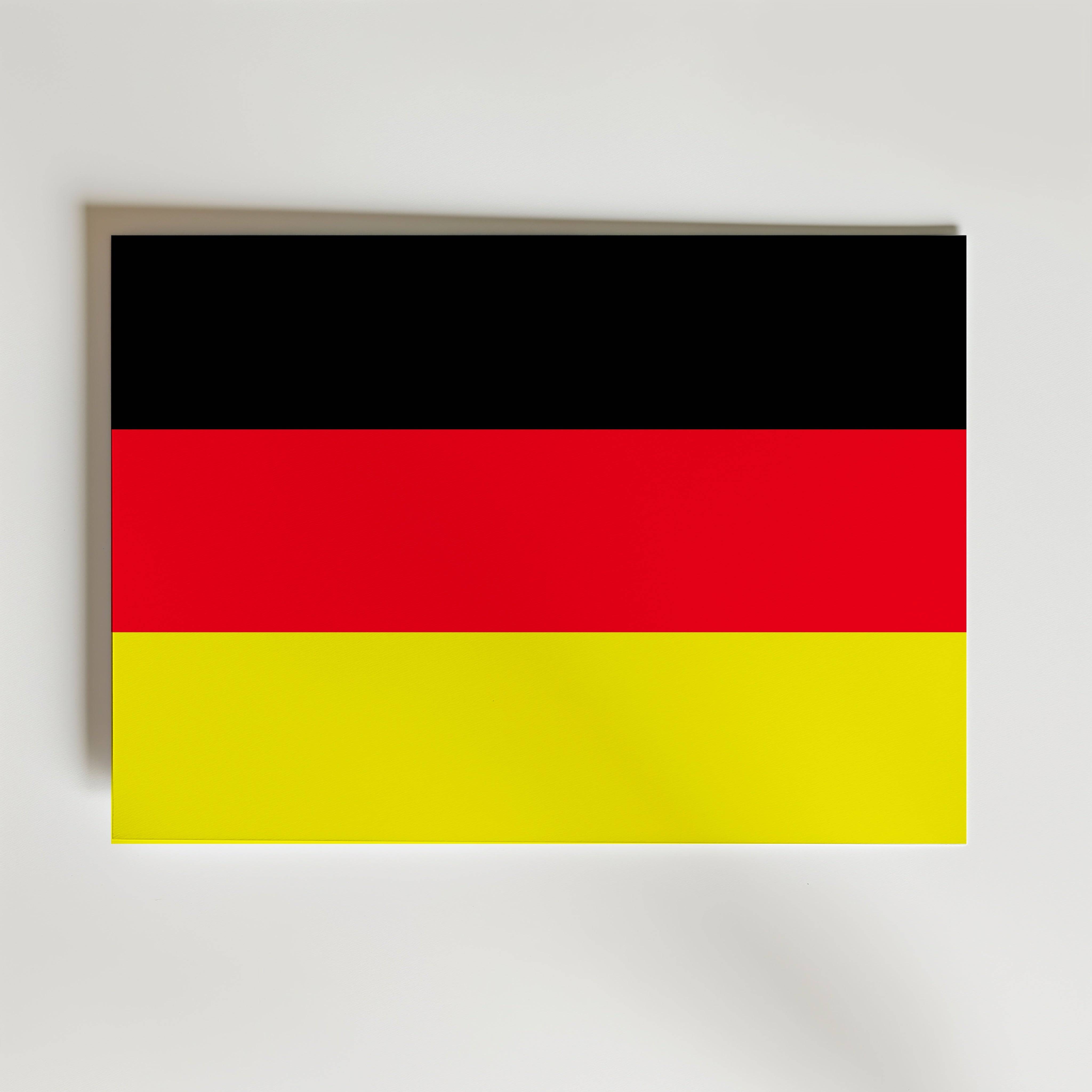 Germany National Flag Poster - Canvas 40x30 cm