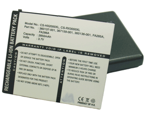 Batteri till iPAQ rx3000 mfl - 2.850 mAh