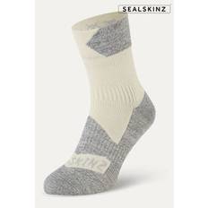 Sealskinz Cream Bircham Waterproof All Weather Ankle Length Socks