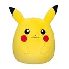 Pokémon Bandai Squishmallows plysch 50 cm - Pikachu - stor ultramjuk plysch - officiell jättelicens Pikachu Plush - JWS00018