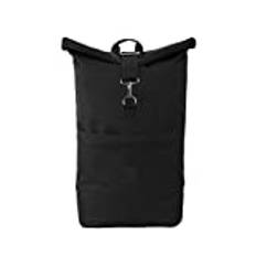 M13 RollTop – vattentät ryggsäck med rulle (20 l), kurirryggsäck med innerfack, vattenavvisande material, justerbara remmar (Tillverkning13), Blackout, Einheitsgröße, Ryggsäck