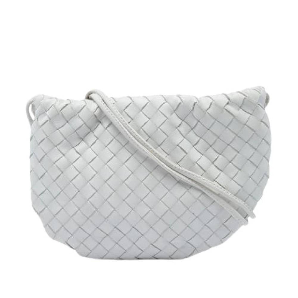 Bottega Veneta Vintage - Pre-owned Woven Nappa Crossbody Bag Vintage - Dam - ONE Size - Läder