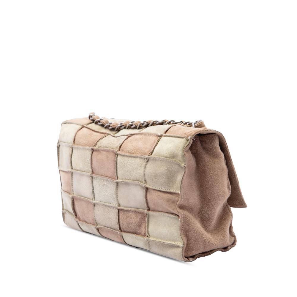 Chanel Vintage Chanel Flap Bag Stl. - Chanel Vintage Från Magasin - Beige (L 16.50cm x W 25cm x D 7.50cm)