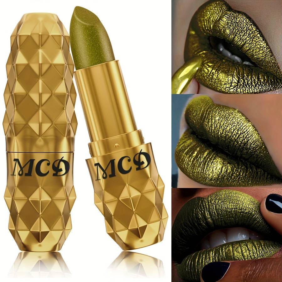 Long-lasting Lipstick For 24 Hours, Waterproof Lipstick For Women, Elegant For Spring And Summer, Makeup For Lips, Color-resistant, Travel-friendly Makeup, Lightweight, Pearlescent, And Sparkly