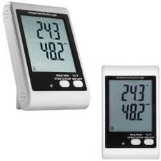 Termohygrometer temperatur- og fugtighedsoptagerområde 0 - 100 % -35 - 70 grader C USB