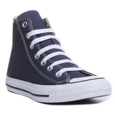 Converse All Star Hi Core Canvas Trainer In Navy White For Unisex - 5.5 UK - 38 EU - 5.5M/7.5F US / Navy White