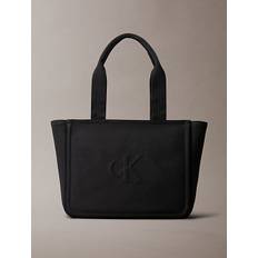 Canvas Tote Bag - Black - One Size