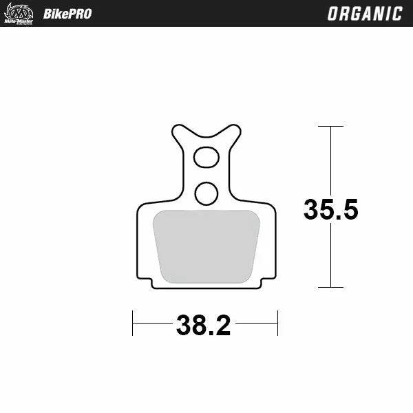 Moto-Master Brake Pad Organic 730741