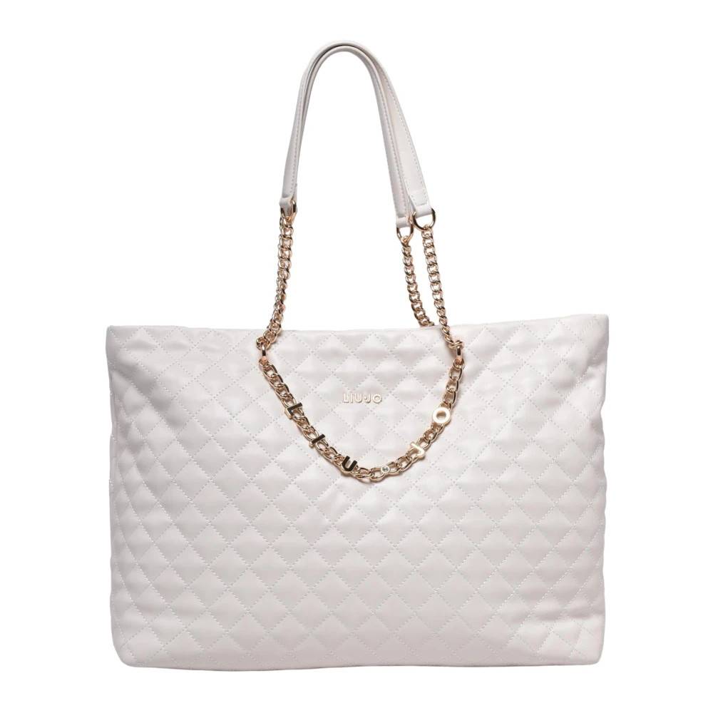 Liu Jo Humita Tote - Tasker - Dame - Hvid - ONE SIZE - Uld