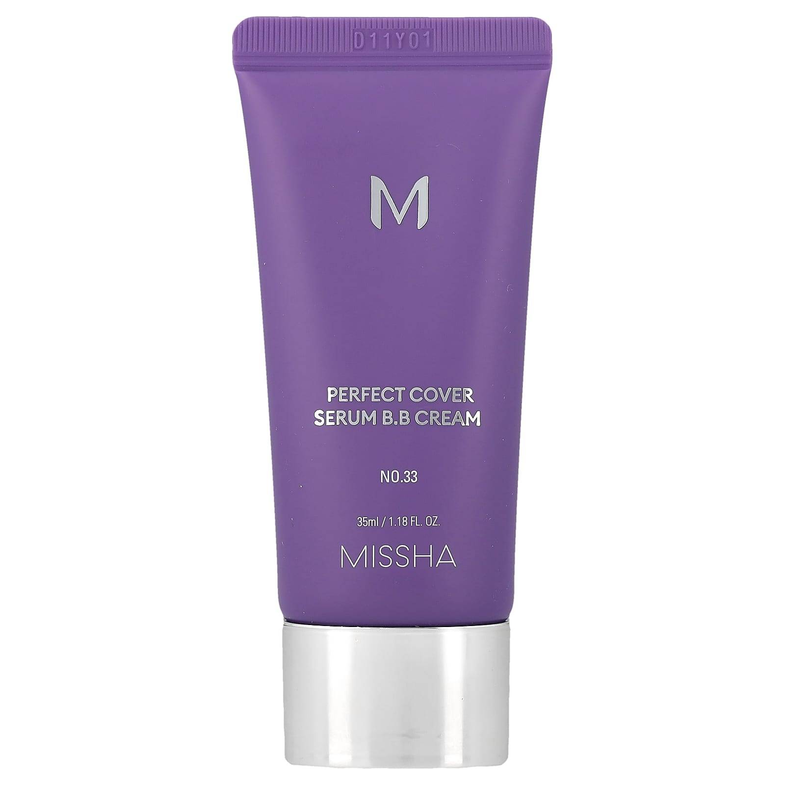Missha Perfect Cover Serum BB Cream, Shade 33 Tan, 35ml (1.18 fl oz)