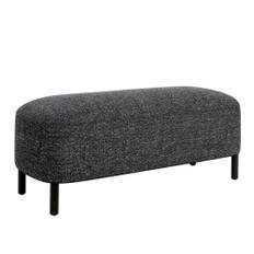 Schönbuch - Amie Bench, Black, Slate black Kvadrat Vidar 1880 - TV-bänkar - Christian Haas