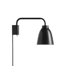 Caravaggio Read væglampe fra Fritz Hansen Sort - Jacobsen Plus