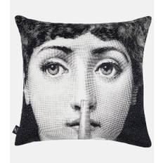 Fornasetti Silenzio cushion