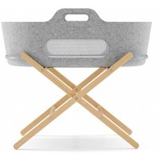 SNUZ SnuzBaskit Light Grey & Natural Stand