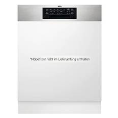 AEG Teilintegrierter Geschirrspüler 60cm / Spülmaschine Serie 9000 - ComfortLift Hebefunktion / Energieklasse A / Besteckschublade / personalisierte Zeit-Steuerung / leise 41dB / 14 MG / FEE9680APM