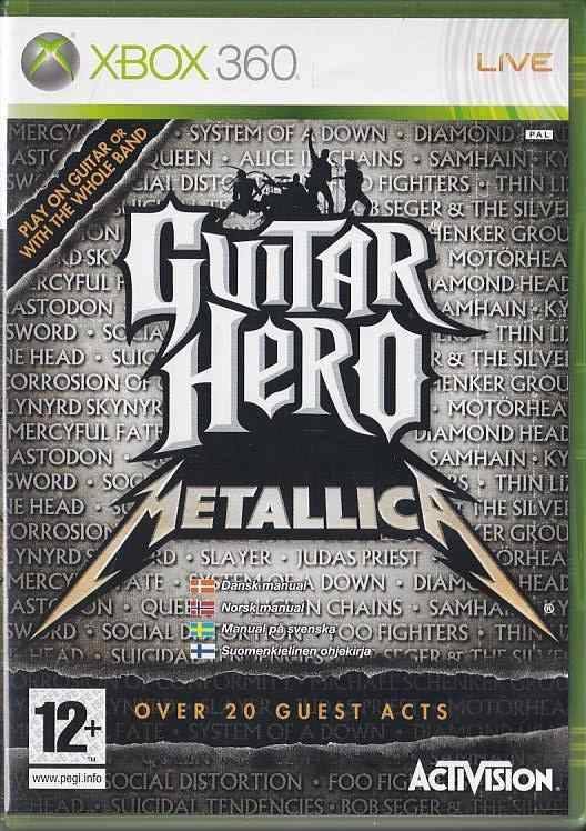 Guitar hero Metallica - XBOX 360 (B Grade) (Genbrug)