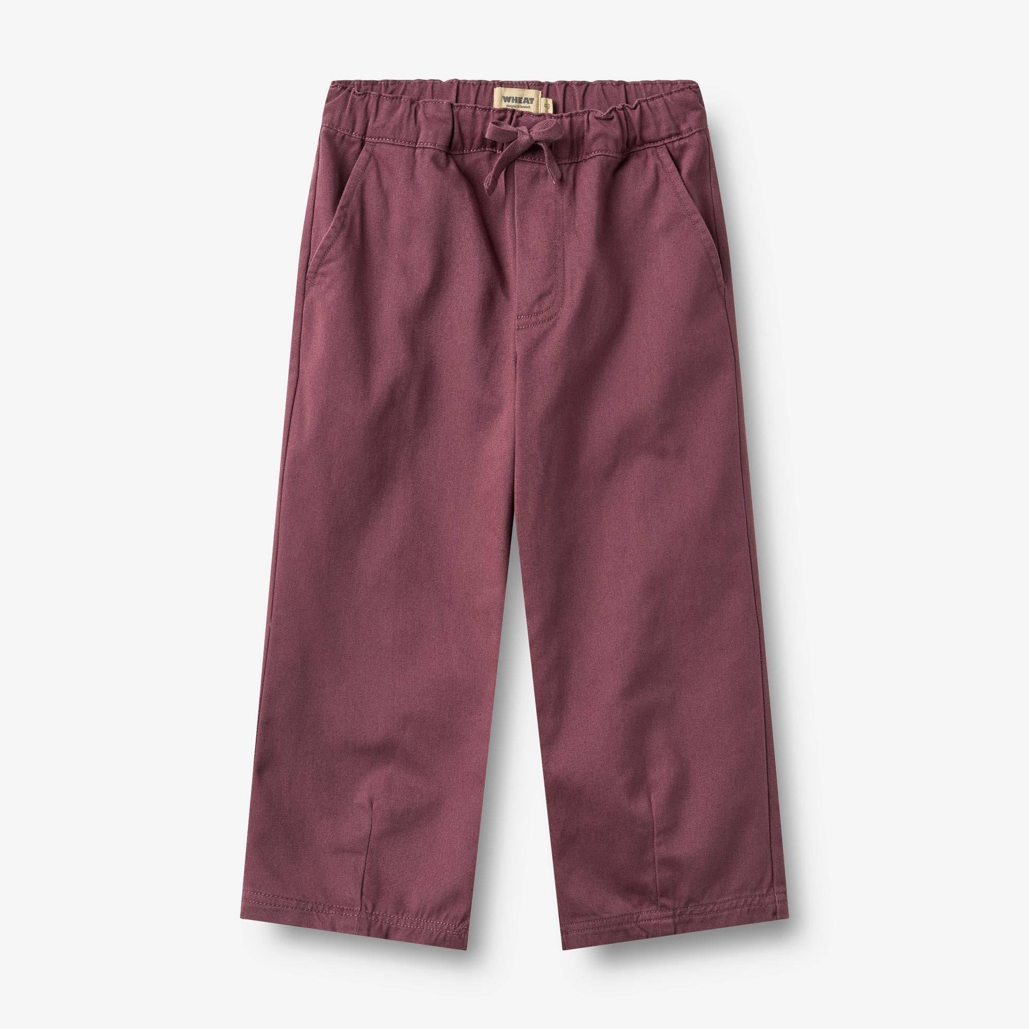 WHEAT® - Bukser Thinka - eggplant - Str 128.