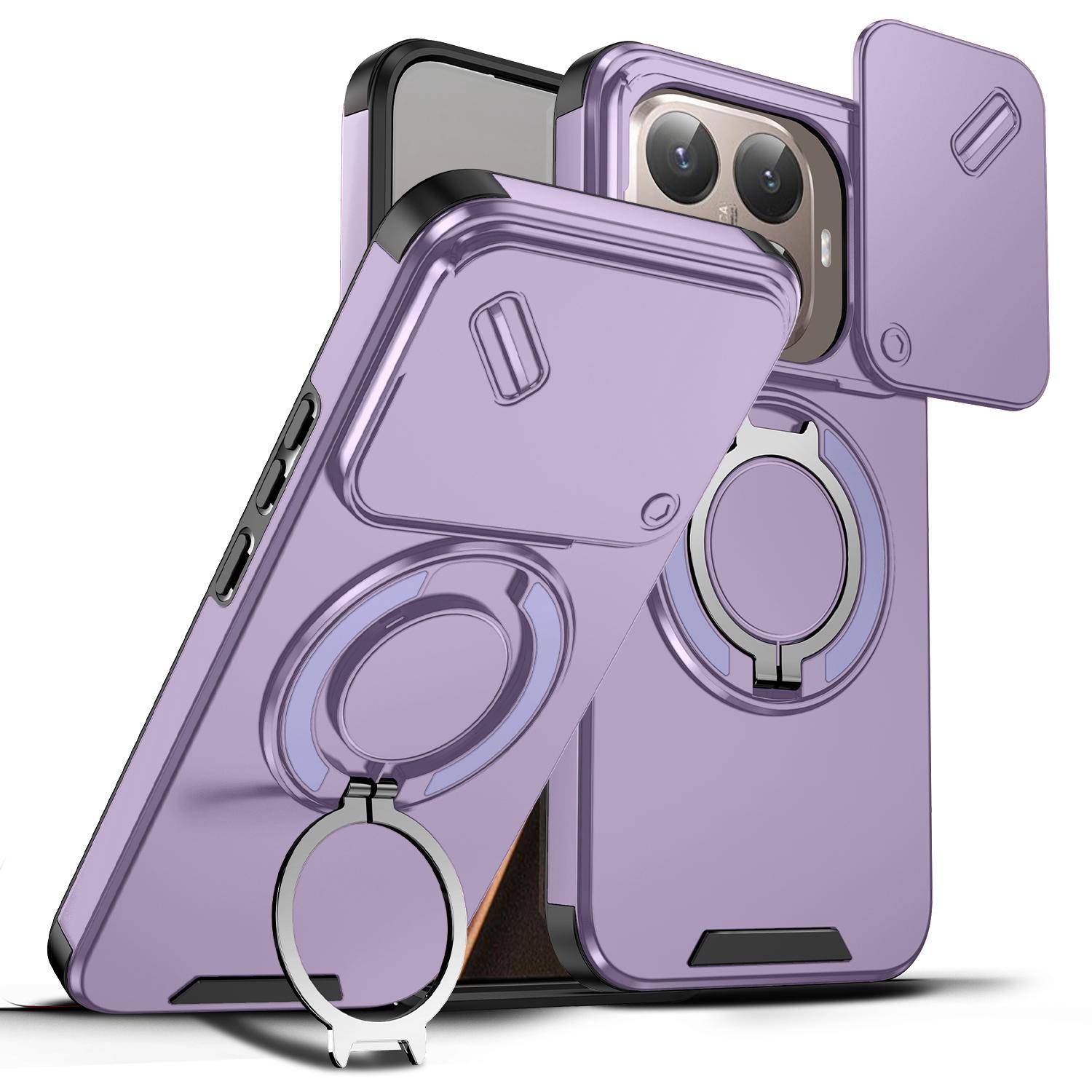 För Xiaomi 17T Pro Fodral Xiaomi 17T Skydd Mi 17 15T 14T Magnetisk Ring Pansar Skydd för Kameraobjektiv med Skjutmekanism Magsafe Trådlös Laddningssky