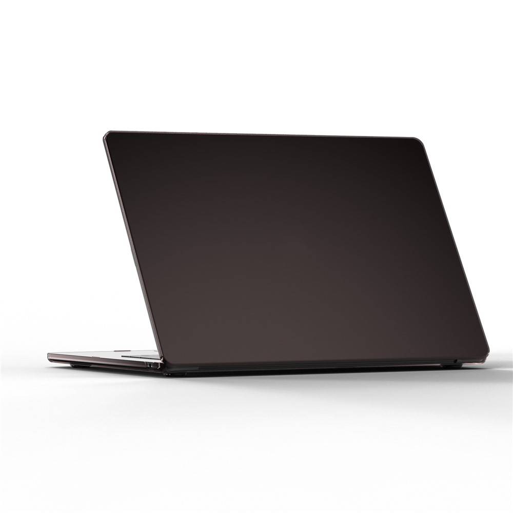 MacBook Pro 16 M5/M4/M3/M2 (2026-2021) - Stöttåligt hard cover - Transparent/Svart