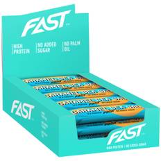 15 X Fast Sport Nutrition Protein Bar 55 G Caramel Sea Salt