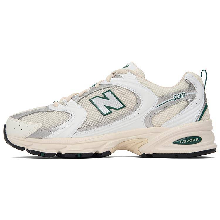 New Balance 530 Havssalt Marshgrön Unisex Sneakers Krämvit MR530SX 40.5