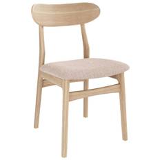Aster med beige tygsits Vitoljad ek - Stol