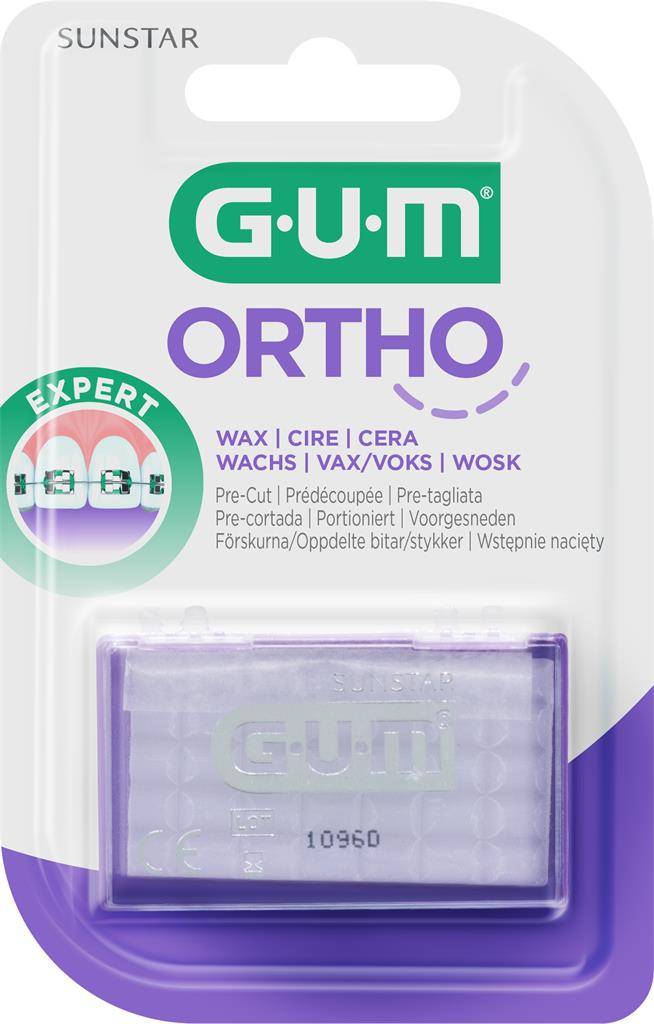GUM ORTHO WAX, 25 st