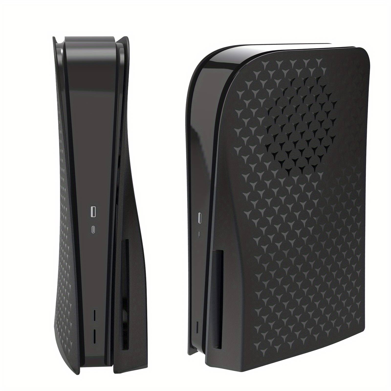 For Ps5 Console Face Plates, Playstation 5 Accessories With Fan Vents , With Dust Filter For Cooling Vents, Shockproof Abs Shell Cover Case Disc Edition