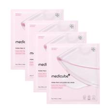 Medicube - PDRN Pink Collagen Gel Mask - Pink - 4 stk. - Klar til levering - Prismatch