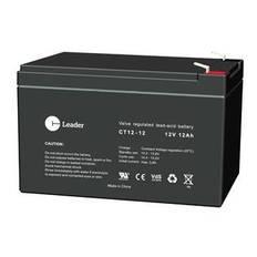 Kraftfuldt CT12-12 Blybatteri - 12V, 12Ah - Til Alarm, UPS Backup og Teknisk Udstyr