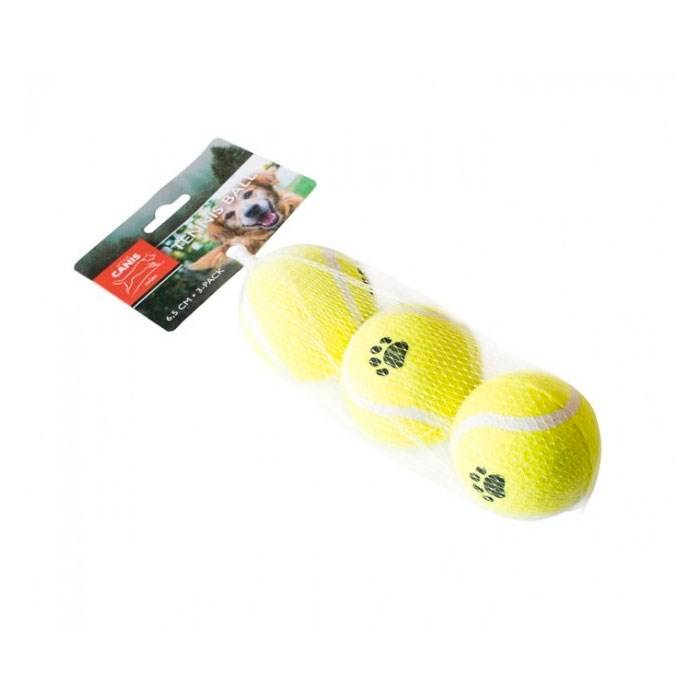 Tennisbold 3 pak 6,5 cm