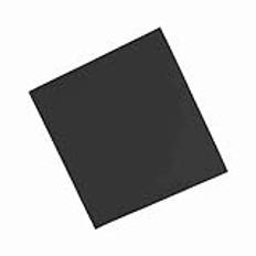 CPU Thermal Pad Kylfläns Kylande Ledande Silikonkuddar för Elektronik 100x100x2mm (Svart)