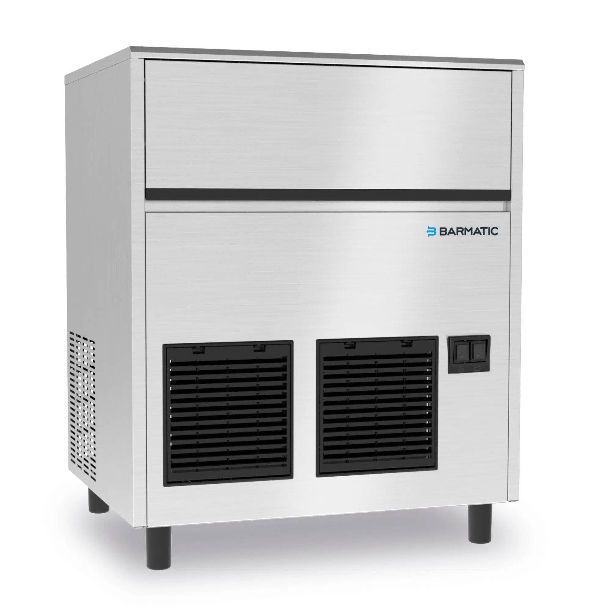 Luftkølet isterningemaskine Coolice 85kg / 24t, container 40kg