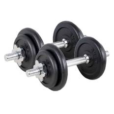 Justerbara Hantlar i Järn 2 x 10 kg
