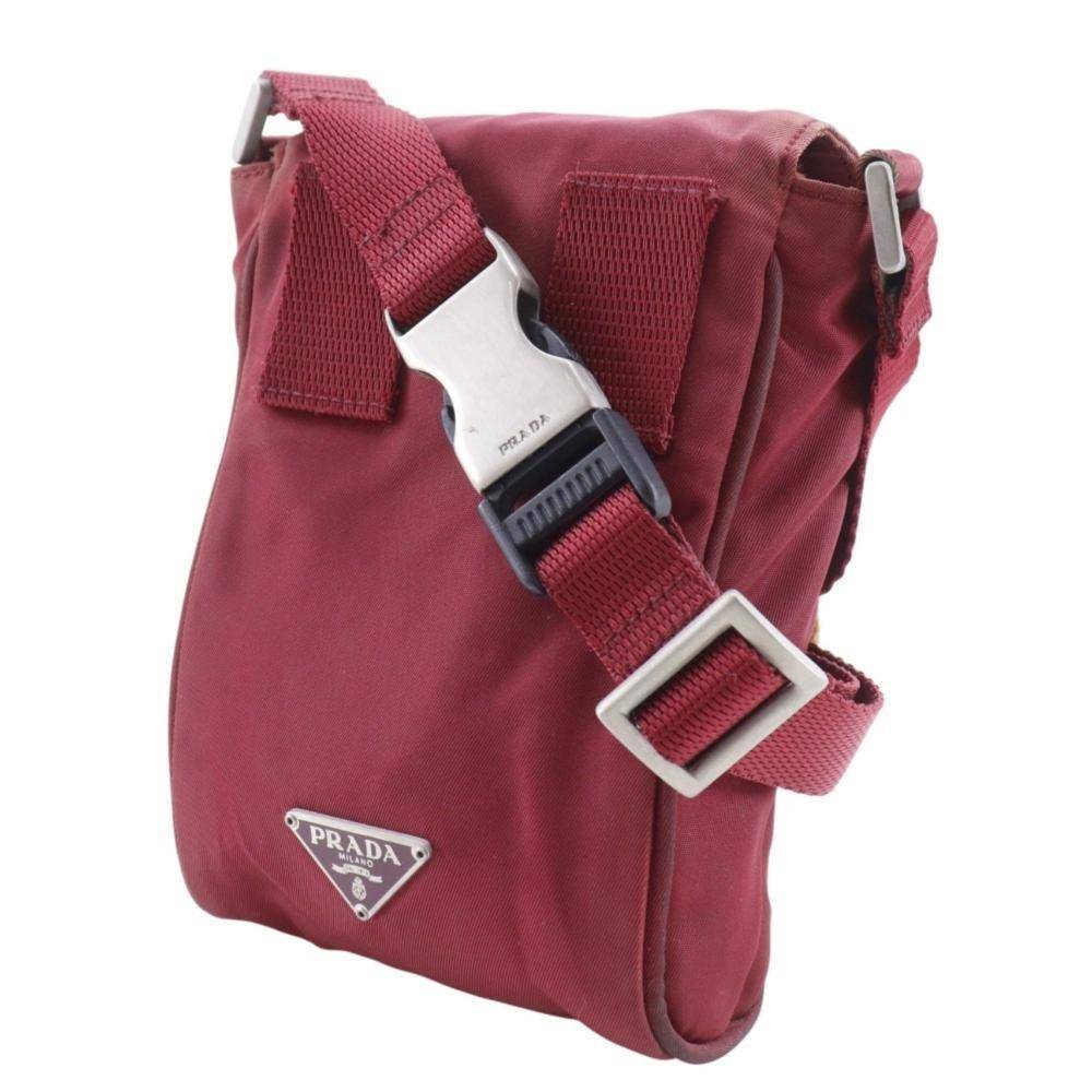 Prada Vintage Prada Shoulder Bag L 17cm x W 10cm x D 5cm - Skuldertasker Nylon hos Magasin.