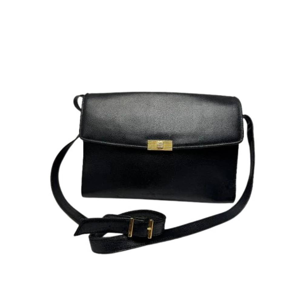 Givenchy Pre-owned Pre-owned Læder Crossbody Taske - Vintage - Dame - Sort - ONE SIZE - Læder