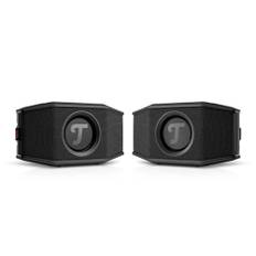 Teufel ROCKSTER GO 2 Stereo Set Bluetooth Speaker - Tragbarer Lautsprecher für draußen, mit Langer Akkulaufzeit (28 h), Wasserdicht IP67, Wireless Musikstreaming, USB Soundcard, Outdoor - Black