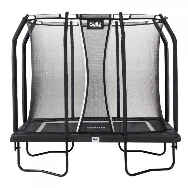 Salta Premium Black Rectangular Garden Trampoline