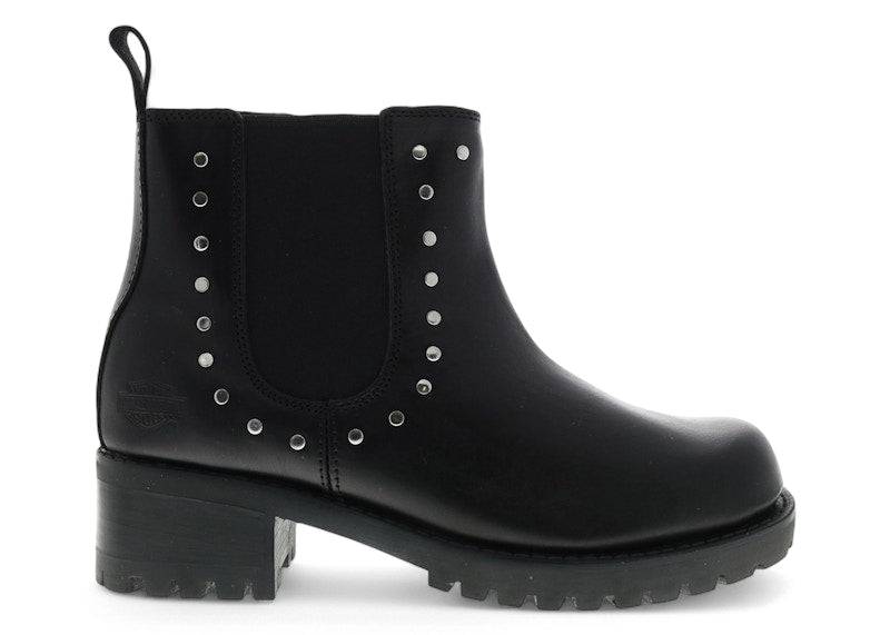 Harley-Davidson Ashby Pull On Boots Black (Women's) - 6